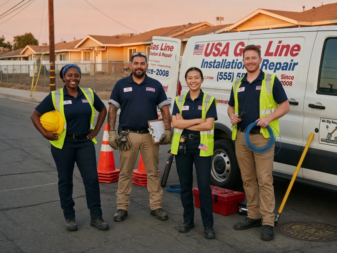 Gas Line Installation company in Freeman, VA